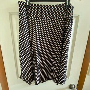 Talbots Skirt Pink, White, and Black